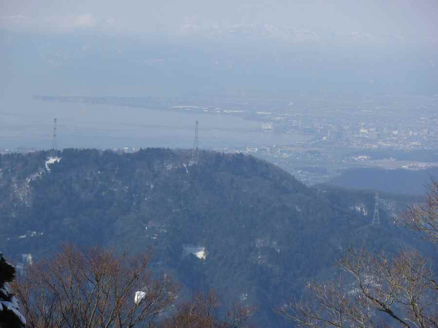 琵琶湖展望。